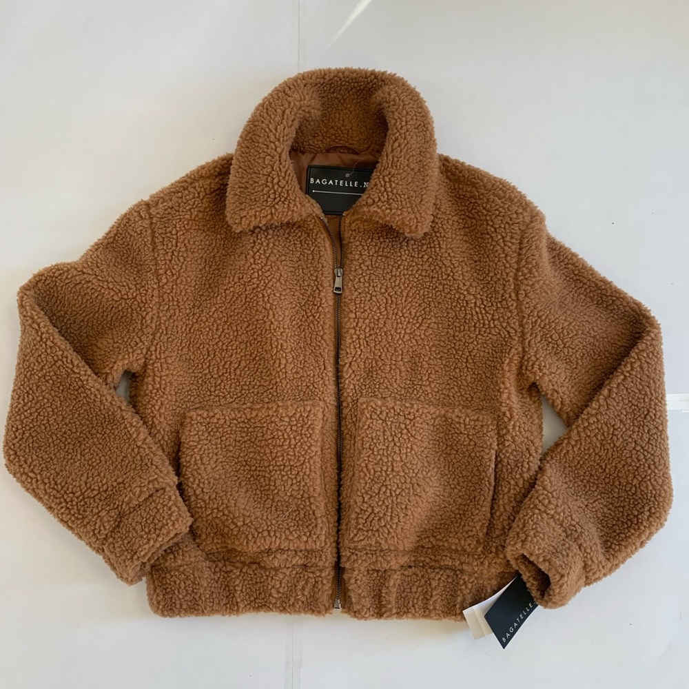 Bagatelle Faux Fur Jacket Sz XS/P NWT